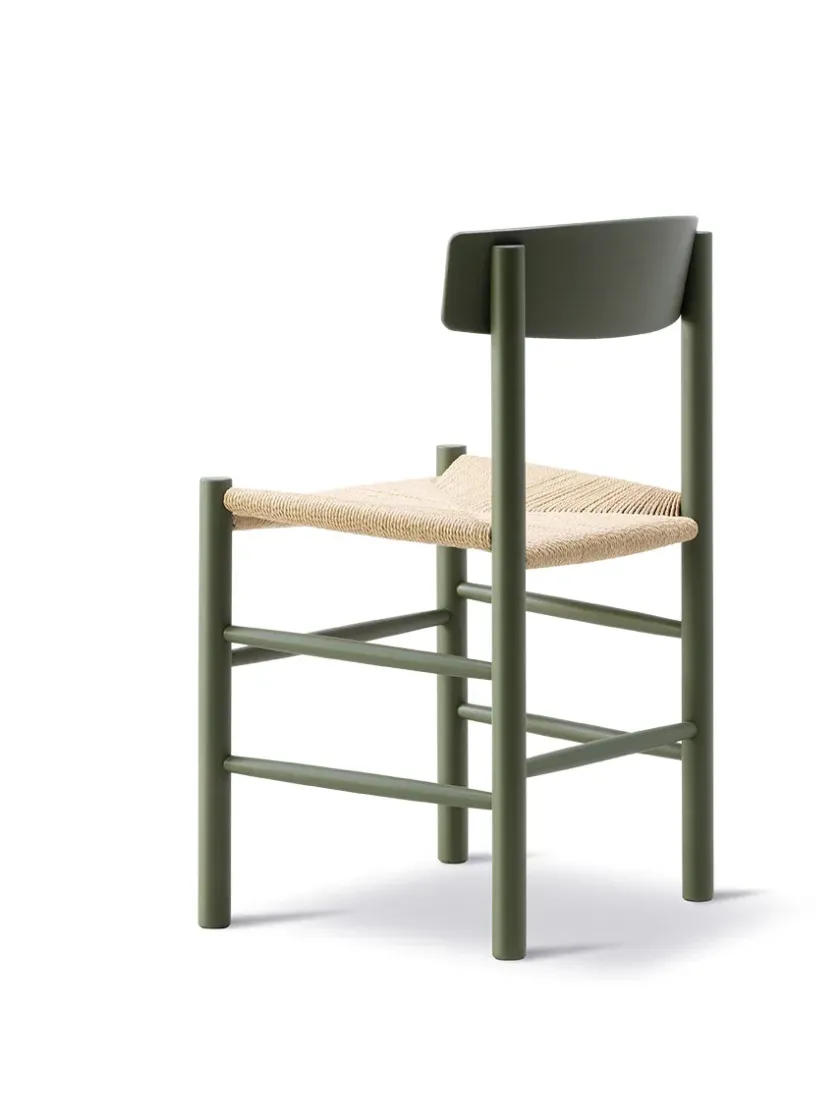 Fredericia Furniture J39 Folkestolen, Vintage lakeret af Børge Mogensen> Spisebordsstole