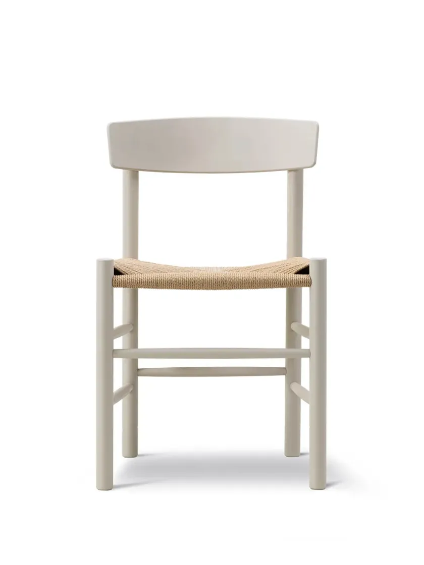 Fredericia Furniture J39 Folkestolen, Vintage lakeret af Børge Mogensen> Spisebordsstole
