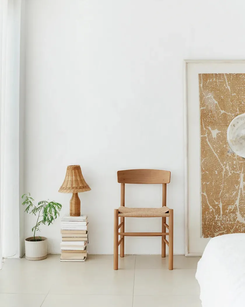 Fredericia Furniture J39 Folkestolen, Vintage lakeret af Børge Mogensen> Spisebordsstole