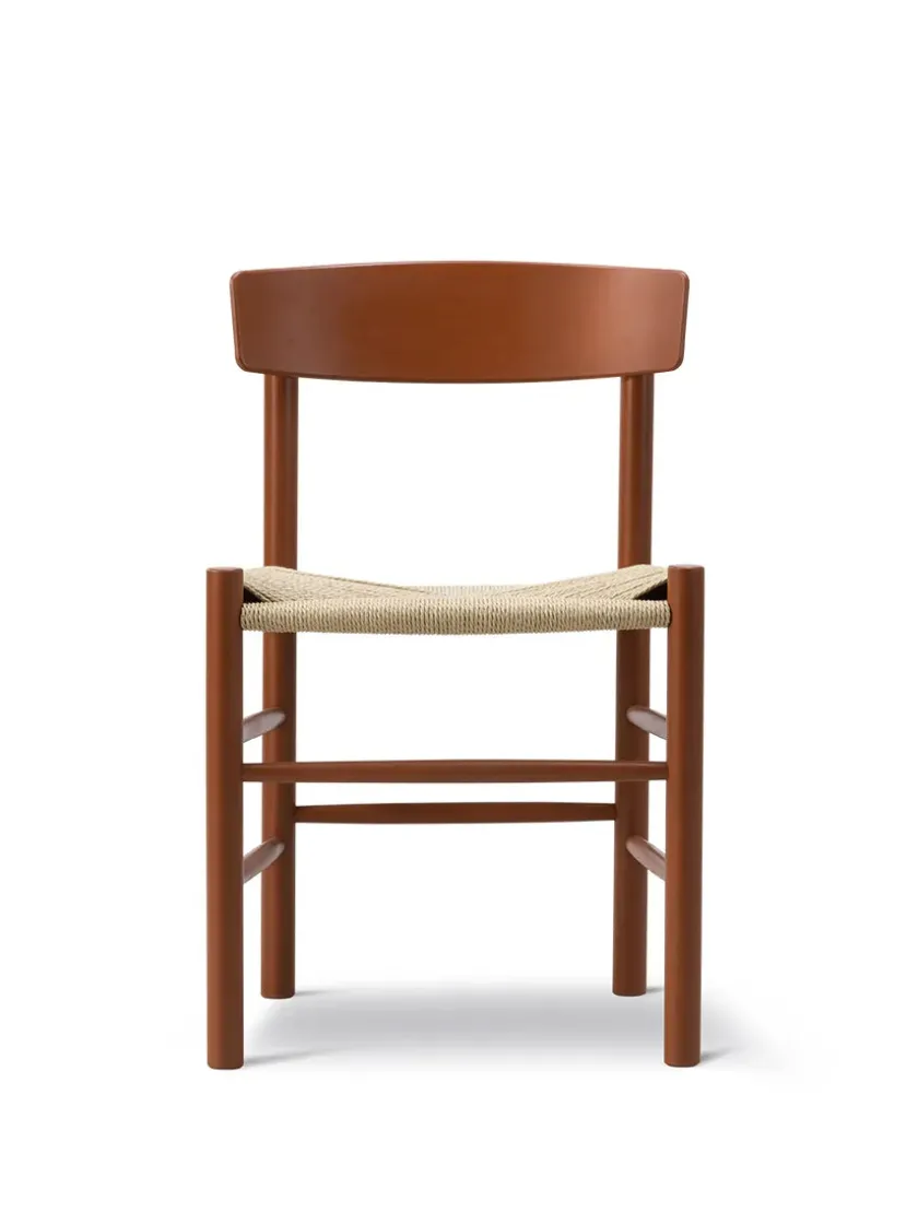 Fredericia Furniture J39 Folkestolen, Vintage lakeret af Børge Mogensen> Spisebordsstole