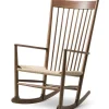 Fredericia Furniture J16 Gyngestol, valnød af Hans J. Wegner> Gyngestole