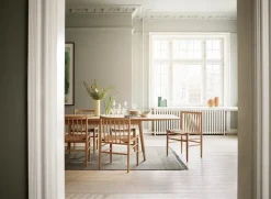 FDB Møbler J80 spisebordsstol, eg olie fra> Spisebordsstole