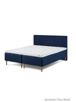 Jacobsen Plus Beds – Sengegavl Curve, Blå> Sengegavle