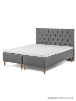 Jacobsen Plus Beds – Sengegavl Chest, Grå> Sengegavle