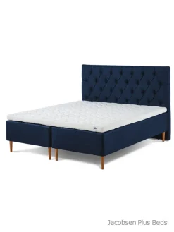 Jacobsen Plus Beds – Sengegavl Chest, Blå> Sengegavle
