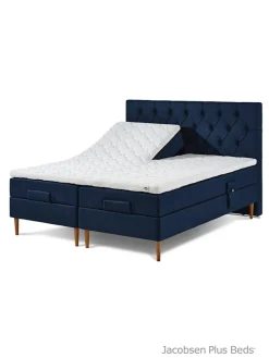 Jacobsen Plus Beds – Sengegavl Chest, Blå><noscript><img width=