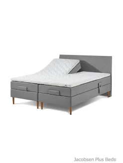Jacobsen Plus Beds – Sengegavl Curve, Grå><noscript><img width=