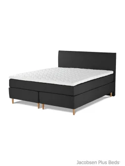 Jacobsen Plus Beds – Sengegavl Curve, Grå><noscript><img width=