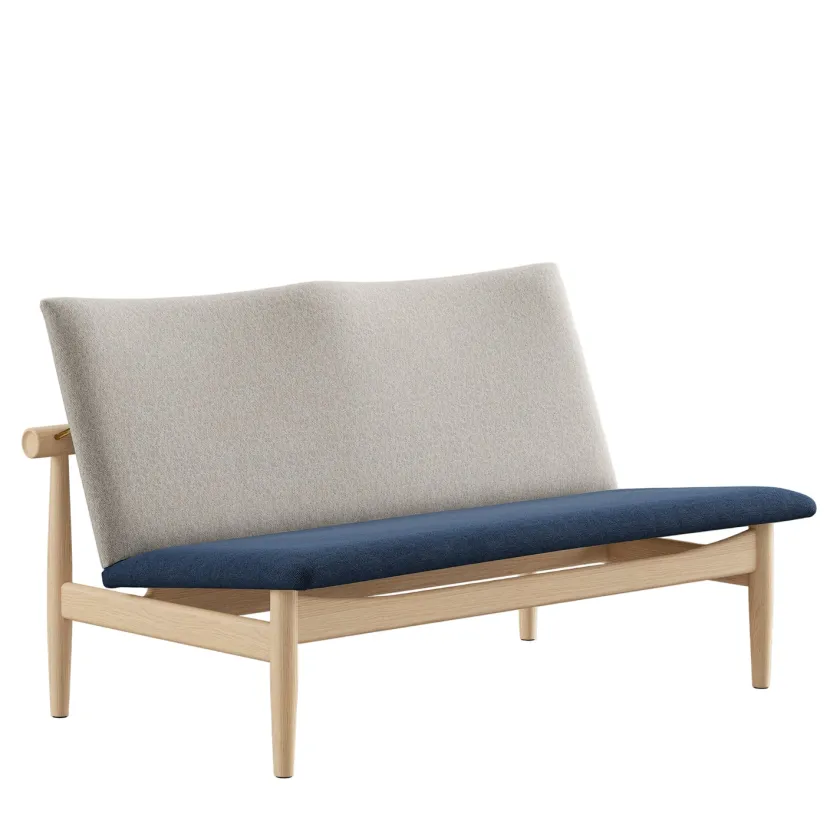 House of Finn Juhl Japan 2 pers. sofa, eg klar olie af Finn Juhl> Sofaer