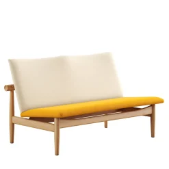 House of Finn Juhl Japan 2 pers. sofa, eg klar olie af Finn Juhl><noscript><img width=