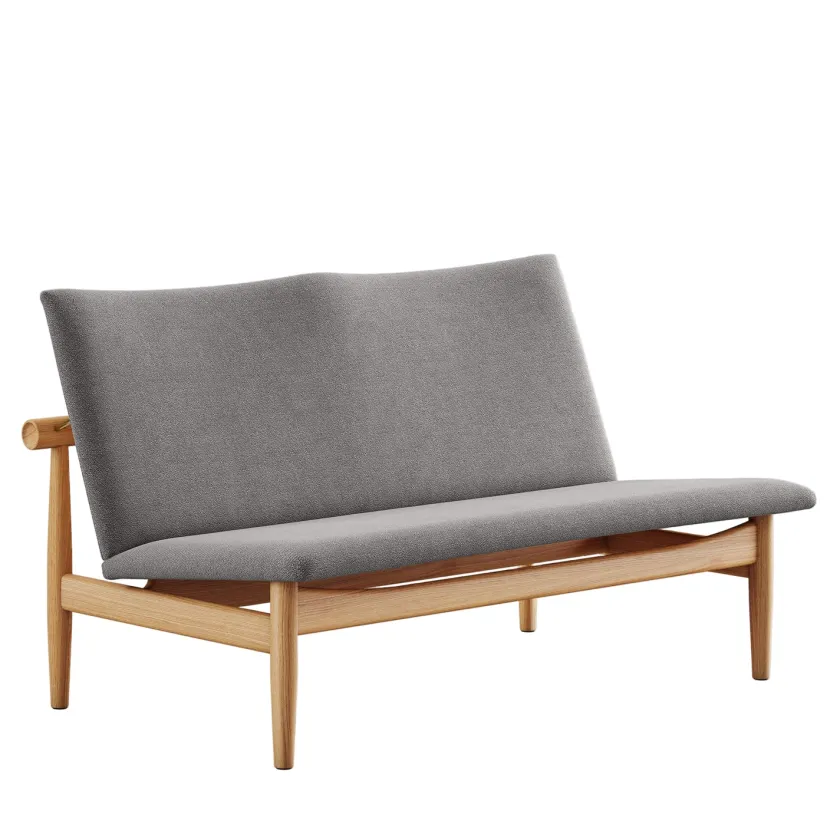 House of Finn Juhl Japan 2 pers. sofa, eg klar olie af Finn Juhl> Sofaer