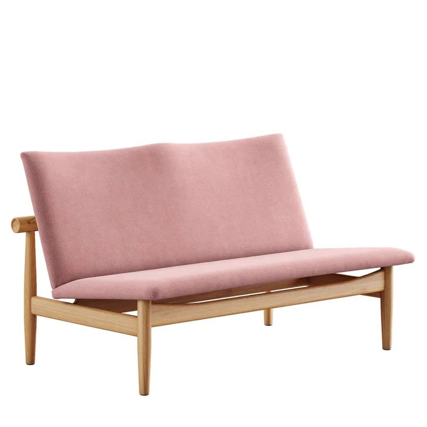 House of Finn Juhl Japan 2 pers. sofa, eg klar olie af Finn Juhl> Sofaer