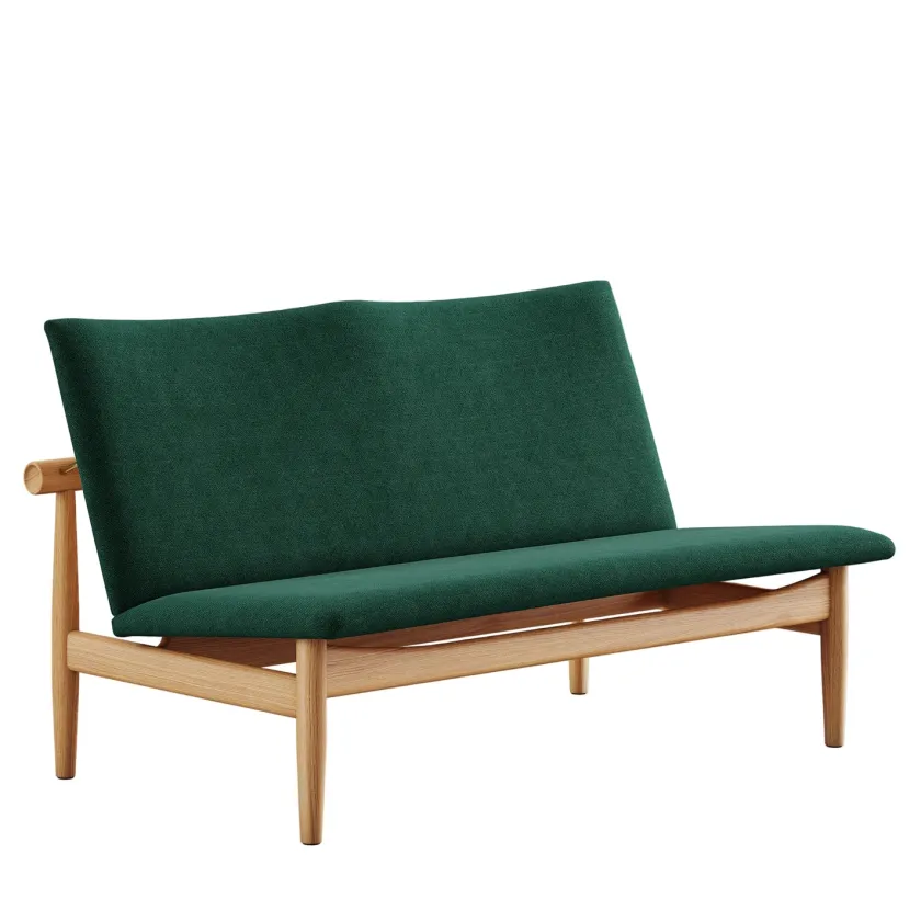 House of Finn Juhl Japan 2 pers. sofa, eg klar olie af Finn Juhl> Sofaer