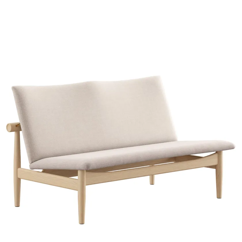 House of Finn Juhl Japan 2 pers. sofa, eg klar olie af Finn Juhl> Sofaer