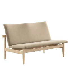 House of Finn Juhl Japan 2 pers. sofa, eg klar olie af Finn Juhl><noscript><img width=
