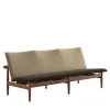 House of Finn Juhl Japan 3 pers. sofa, valnød af Finn Juhl> Sofaer