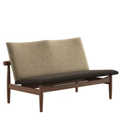 House of Finn Juhl Japan 2 pers. sofa, valnød af Finn Juhl> Sofaer