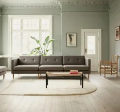 FDB Møbler J83B Bænk, sortlakeret bøg fra><noscript><img width=