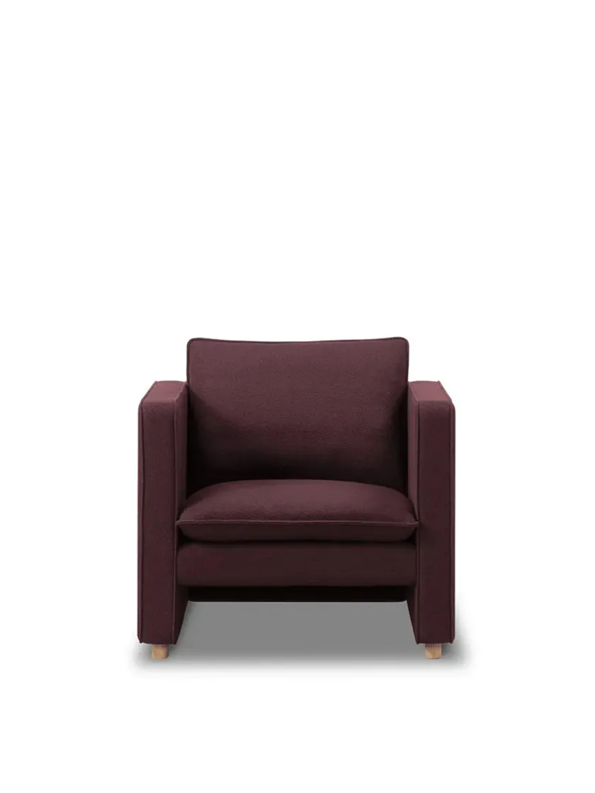 Fredericia Furniture Jota Loungestol, vidar 693 fra> Loungestole|Lænestole