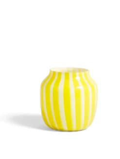 HAY Juice Vase Wide, yellow fra> Vaser