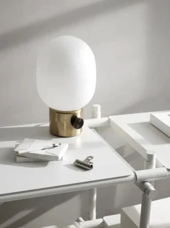 Audo Copenhagen JWDA Bordlampe, hvid marmor fra><noscript><img width=