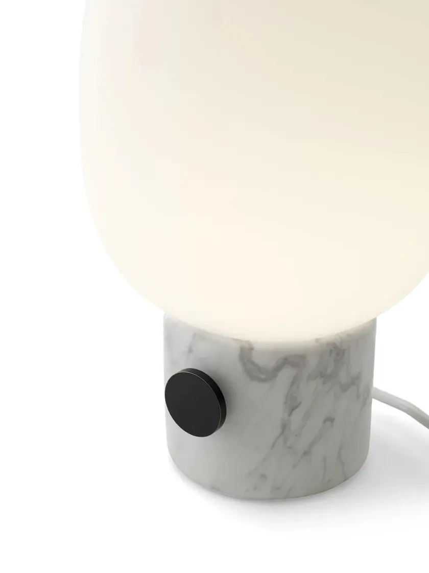 Audo Copenhagen JWDA Table Lamp, red travertine stone fra> Spots