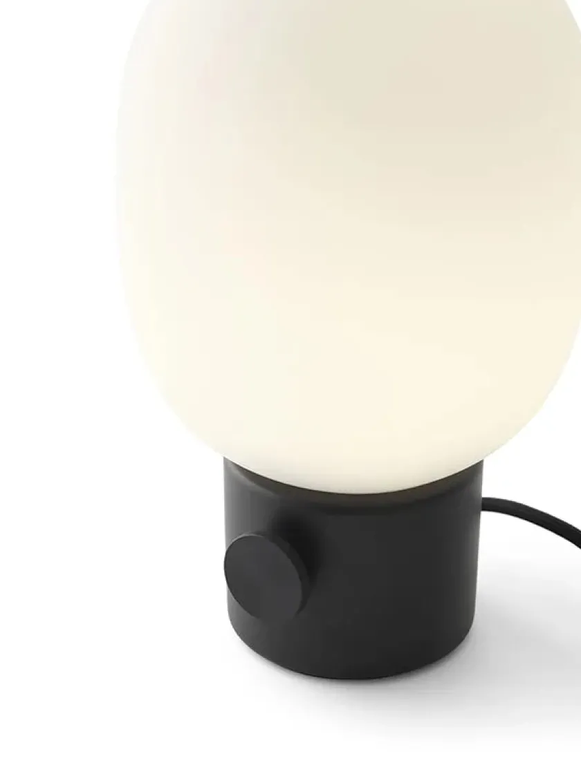 Audo Copenhagen JWDA Table Lamp, red travertine stone fra> Spots