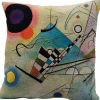 Poulin Design Kandinsky Composition VIII Pude fra> Puder Og Plaider|Puder