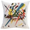 Poulin Design Kandinsky Kleine Welten I pude fra> Puder Og Plaider|Puder