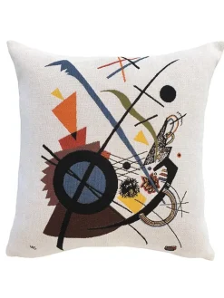 Poulin Design Kandinsky Violett pude fra> Puder Og Plaider|Puder