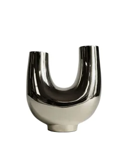 Hein Studio Kazumi Vase, silver fra> Vaser