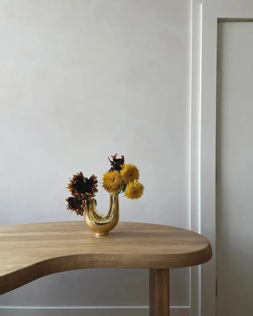Hein Studio Kazumi Vase, silver fra> Vaser