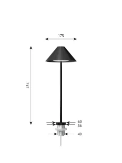 Louis Poulsen Keglen Bordlampe fra><noscript><img width=