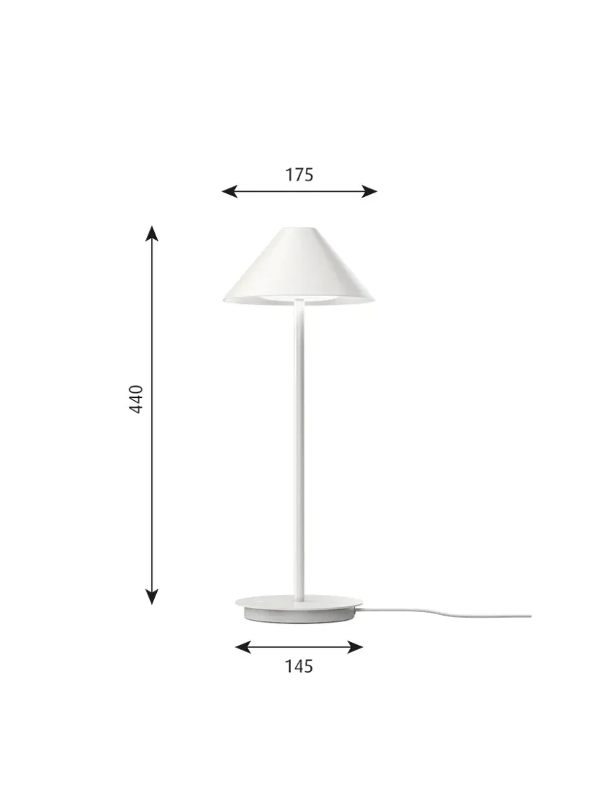 Louis Poulsen Keglen Bordlampe fra> Spots
