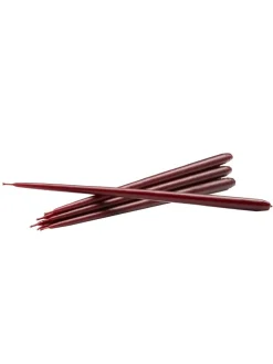 STOFF Nagel Kertelys til Nagel Lysestage, burgundy red fra> Stearinlys|Lysestager