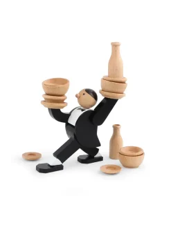 Kikkerland Don't Tip The Waiter, stacking game>Børn Legetøj|Spil