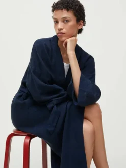 Aiayu Kimono Linen, navy fra><noscript><img width=