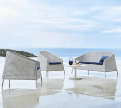 Cane-line Kingston Loungestol fra><noscript><img width=