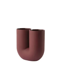 Muuto Kink Vase, deep red fra><noscript><img width=