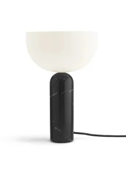 New Works Kizu Bordlampe Large, Black Marble fra> Spots