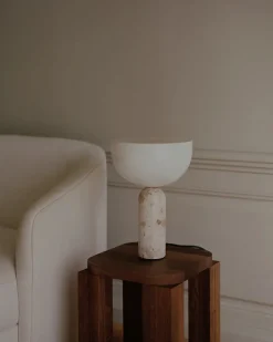 New Works Kizu Bordlampe Small, Kunis Breccia Marble fra><noscript><img width=