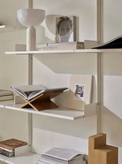 New Works Kizu Bordlampe Small, White Marble fra> Spots