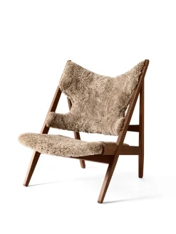 Audo Copenhagen Knitting Lounge Chair, Sheepskin fra><noscript><img width=