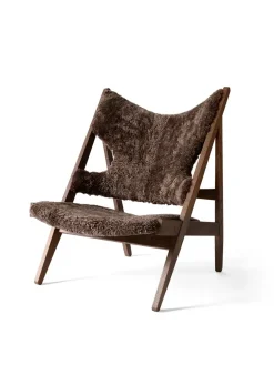 Audo Copenhagen Knitting Lounge Chair, Sheepskin fra><noscript><img width=