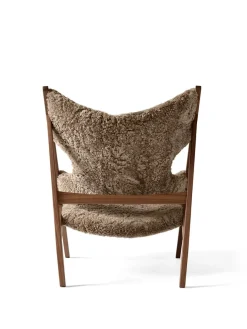 Audo Copenhagen Knitting Lounge Chair, Sheepskin fra><noscript><img width=