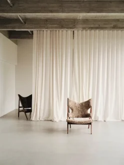 Audo Copenhagen Knitting Lounge Chair, Sheepskin fra><noscript><img width=