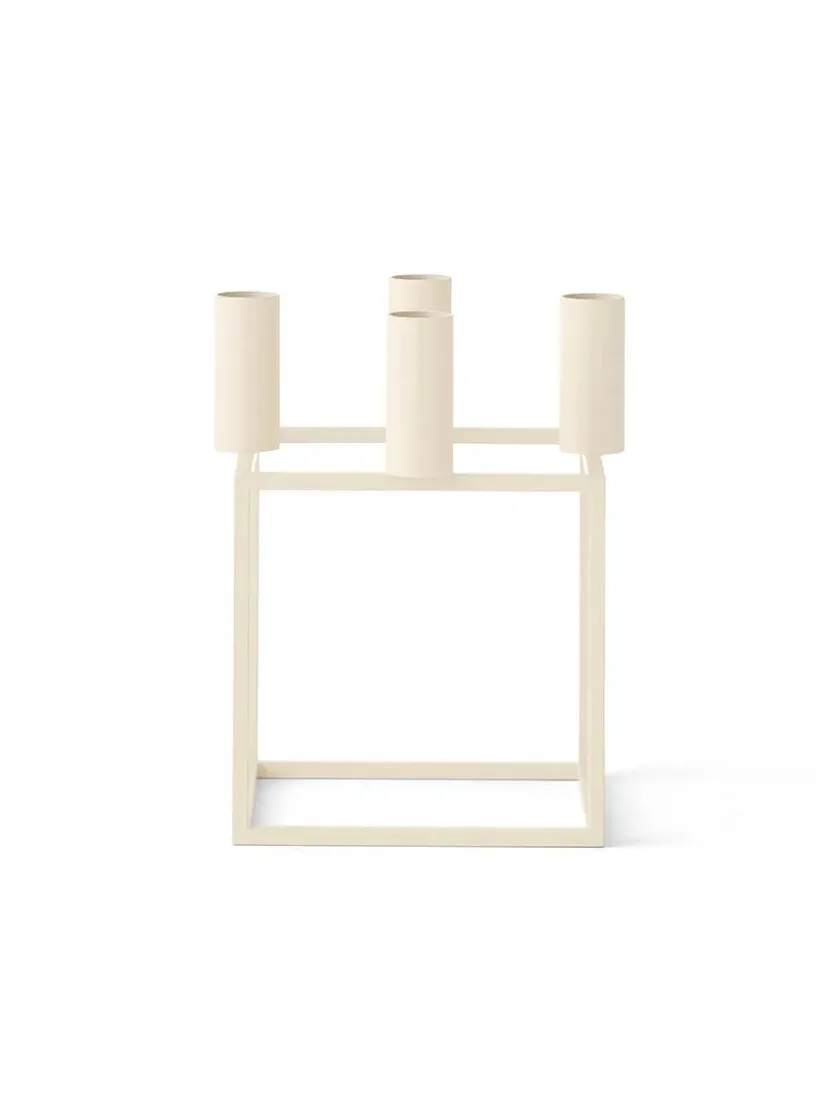 Audo Copenhagen Kubus 4 Lysestage, bruneret kobber fra> Adventsstager|Lysestager
