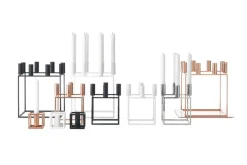 Audo Copenhagen Kubus 1 Lysestage, hvid fra><noscript><img width=
