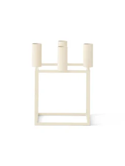 Audo Copenhagen Kubus 4 Lysestage, hvid fra><noscript><img width=