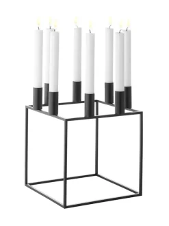 Audo Copenhagen Kubus 8 Lysestage, hvid fra><noscript><img width=